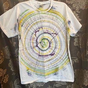 Spin art tee shirt